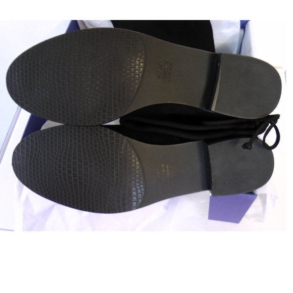 NEW STUART WEITZMAN Kneezie Black Suede Tall Boots - Picture 13 of 13